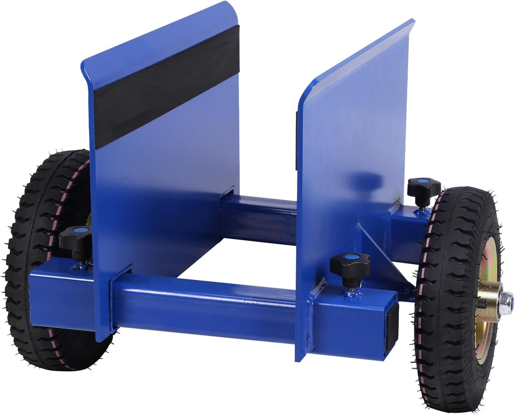 Heavy Duty Panel Dolly 550 lbs Capacity with Pneumatic Wheels | Heavy duty construction, reinforced load-bearing pneumatic wheels, adjustable clamp for drywall, plywood, doors, indoor &