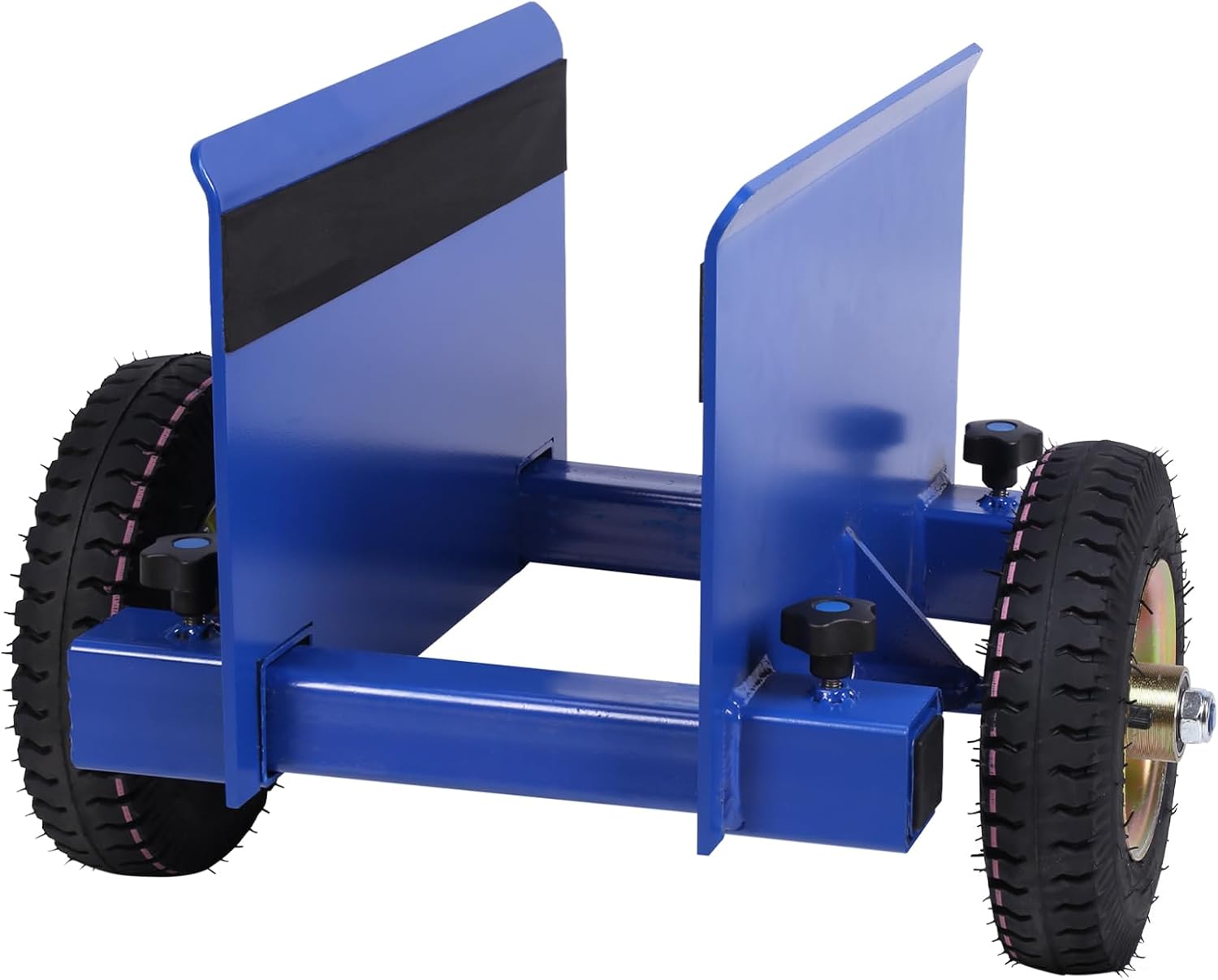 Heavy Duty Panel Dolly 550 lbs Capacity with Pneumatic Wheels | Heavy duty construction, reinforced load-bearing pneumatic wheels, adjustable clamp for drywall, plywood, doors, indoor &