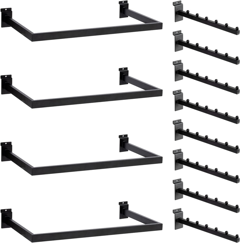 12 Pack Slatwall Accessories Kit