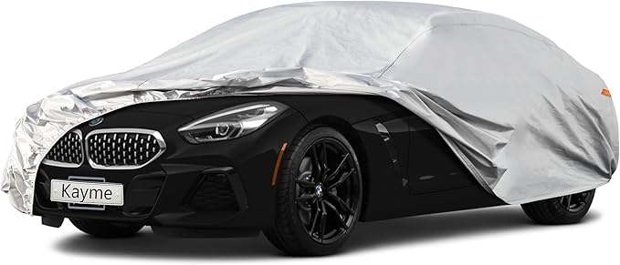 Kayme 6 Layers Car Cover Custom Fit by kayme