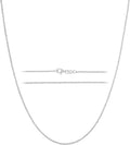 kisper 925 sterling silver cable chain necklace for, main product view