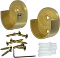 closet rod support flanges with screw on attachment, main product view