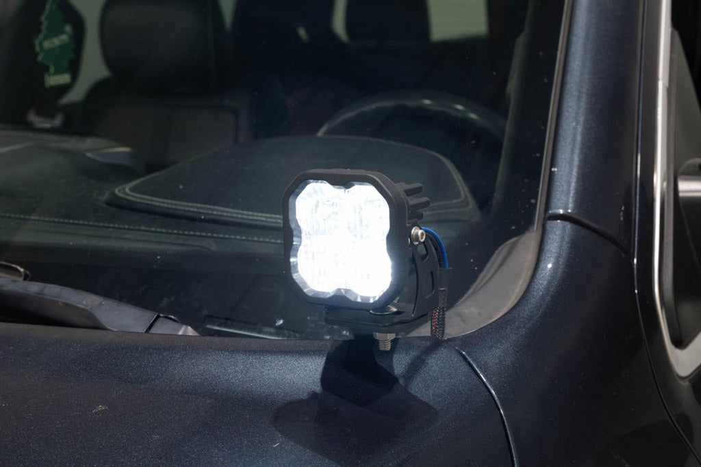 Diode Dynamics Stage Series Backlit Ditch Light Kit compatible with Ram 1500 2019-2024, C2 1.0 Pro Yellow Combo