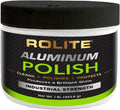 Rolite Aluminum Polish, 1 lb, 6 Pack, Bare Metal Surfaces, Ideal for Canoes, Boats, RVs, Diamond Plate, Non-Coated Aluminum Wheels, Metal Polishing Paste