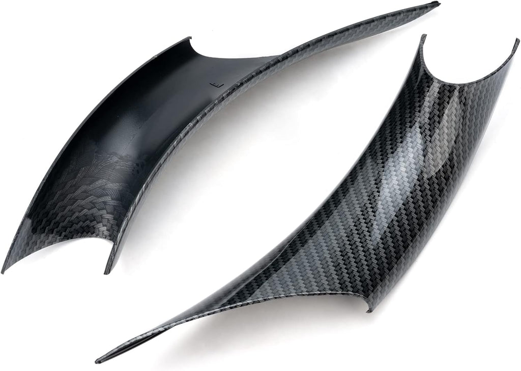Gelunxin Door Pull Handle Cover for BMW 320,328,330,335,M3 2012-2018 & BMW 428, 435,M4 2014-2017 (Left Front+Right Front, Carbon Fiber)