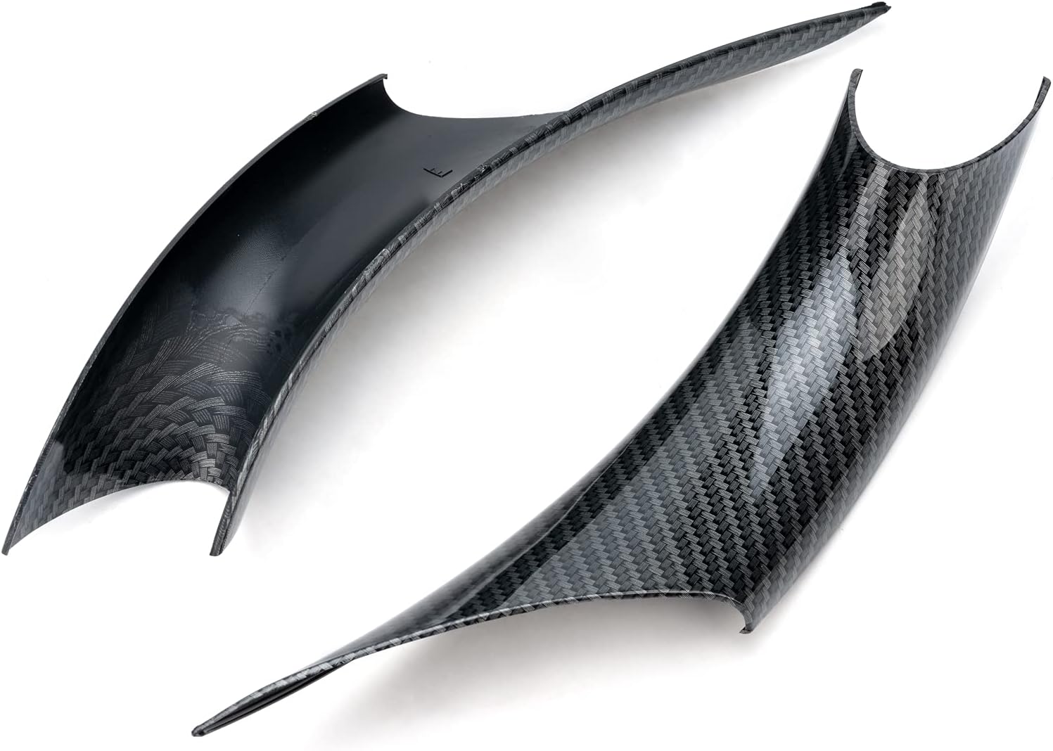 Gelunxin Door Pull Handle Cover for BMW 320,328,330,335,M3 2012-2018 & BMW 428, 435,M4 2014-2017 (Left Front+Right Front, Carbon Fiber)