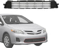 Front Bumper Lower Grille Compatible With Toyota 2011 2012 2013 Corolla Sedan (Base CE LE S L XRS) Front Bumper Grill Center