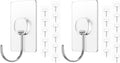 jinshunfa adhesive wall hooks 13lb heavy duty no, main product view