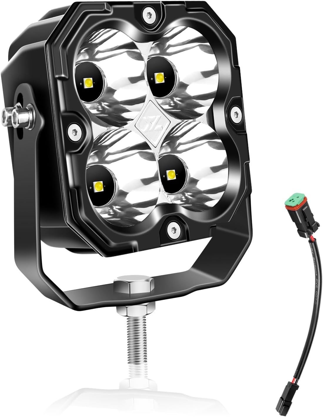 willpower 4 inch 30w led light bar with, main product view