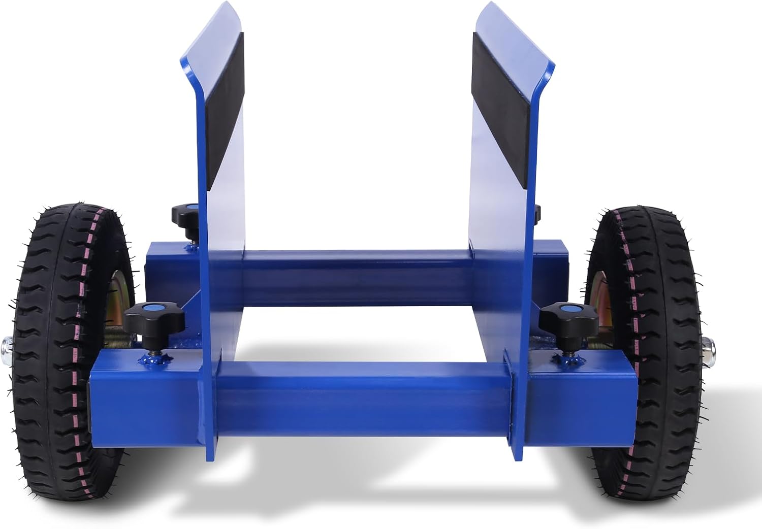 All Terrain Panel Dolly 550 lbs Capacity with Pneumatic Wheels for Drywall | Heavy-duty steel construction with pneumatic wheels, perfect for drywall, doors, and plywood transport indoors and outdoors.