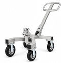 20,000 lbs Load Heavy Duty Trailer Dolly, 4,500 lbs Tongue Weight, 9IN 360° Swivel Wheels with Brake, 2" & 2-5/16" Hitch Balls, Manual Trailer Mover for RV, Boat, Camper, Motorcycle