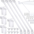 hicarer 16 pcs wire shelf support brackets for, main product view