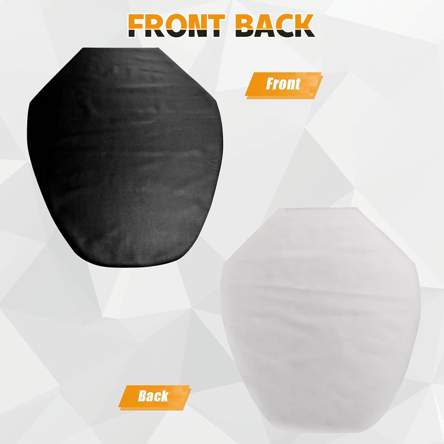 Seat Cover Replacement for 2005-2023 Kawasaki Brute Force 650 750, Black