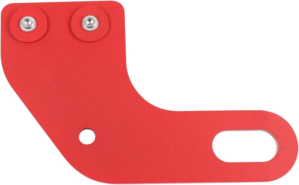 Aunginsy 1PCS Rear Tow Hitch Receiver Hook Compatible with Toyota Tacoma 2024 2025 2026, Car Rear Bumper Trailer Ring Towing Tow Hook Recovery Point Screw Trailer Hitch Exterior Accessories, Red