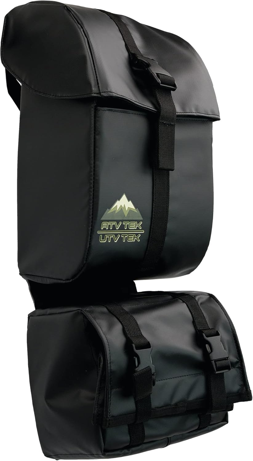 ATV TEK, Black Arch Series Fender Bag, for ATV, Hunting, and Fishing