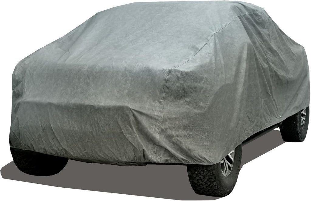 All Weather Waterproof Truck Car Cover, 7-Layer Non-Woven Cotton Car Covers
