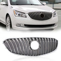 PIT66 Chrome Front Bumper Grille Grill Compatible with Buick Lacrosse 2014 2015 2016 Chrome 90766426 GM1200705