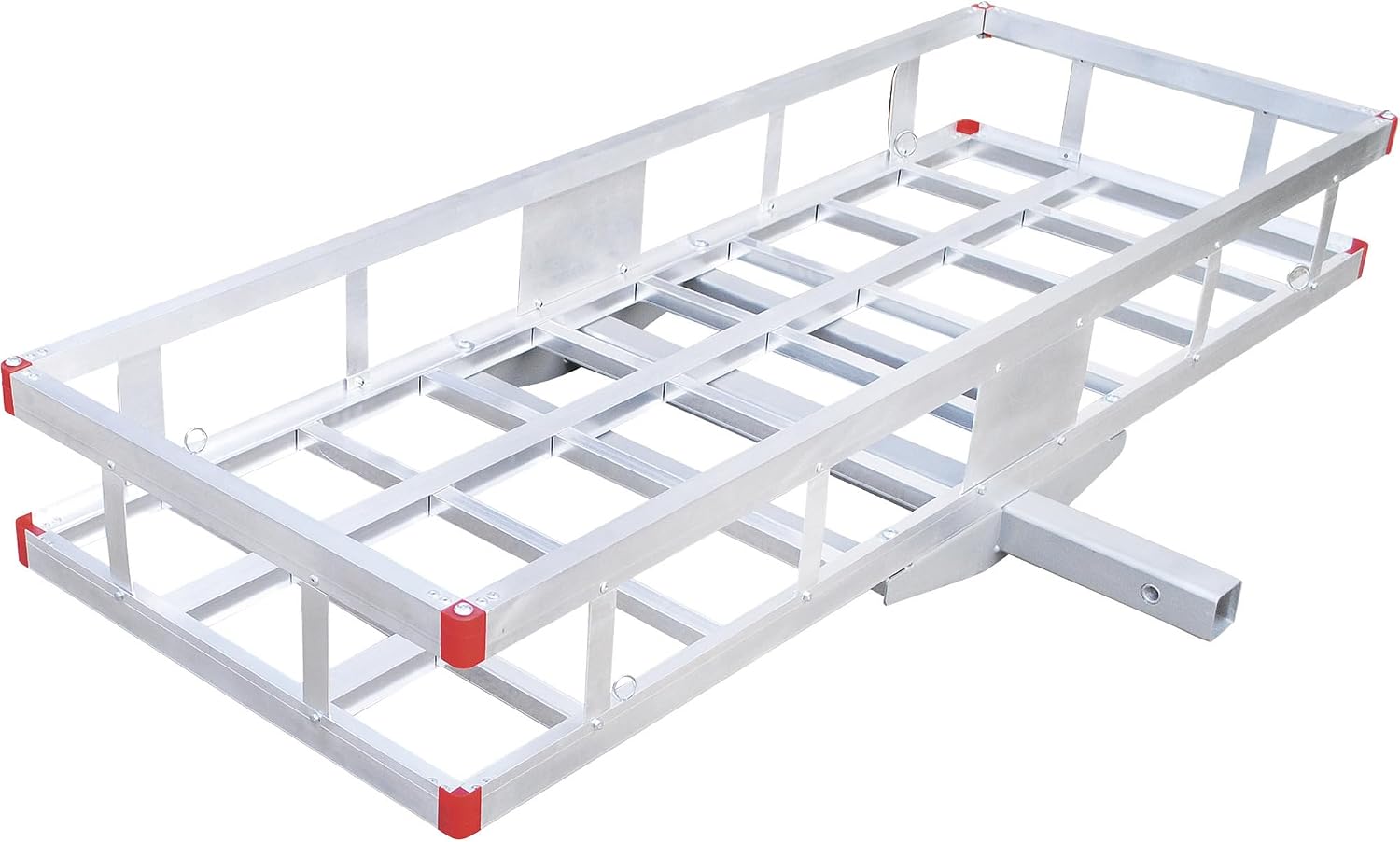Ultra-Tow Aluminum Hitch Cargo Carrier - 500-Lb. Capacity, Silver, 60in. x 22.5in. x 8in.H