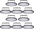 Viugreum 10 Pack 500W UFO LED High Bay Light, 50000LM 6500K Daylight White by Viugreum