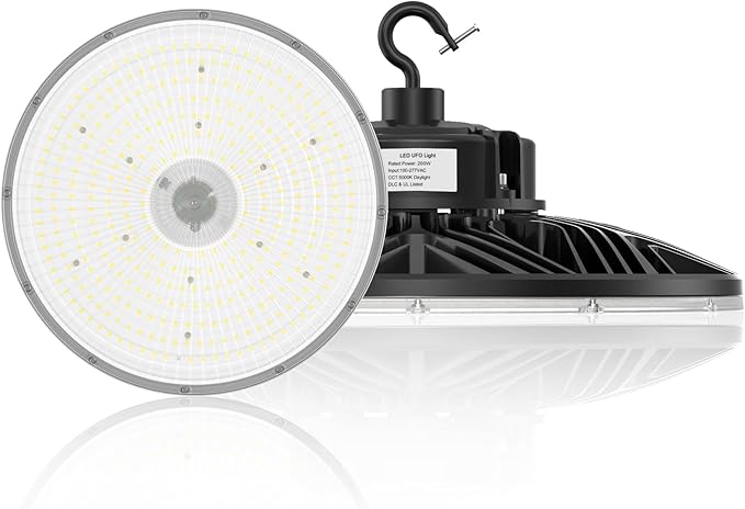 BBESTLED UFO Commercial Lights for Ceiling LED 200W, High Bay UFO Lights LED - Image 9