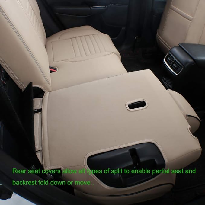 EKR Accord Car Seat Covers for Honda Accord 2023 2024 2025 LX Leather Car Seat - Image 5