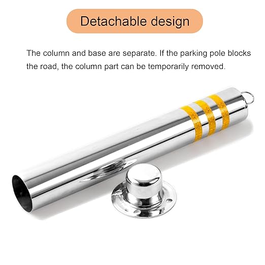 Safety Bollard, Steel Bollards, Removable Bollard, Driveways Stainless Steel - Image 7
