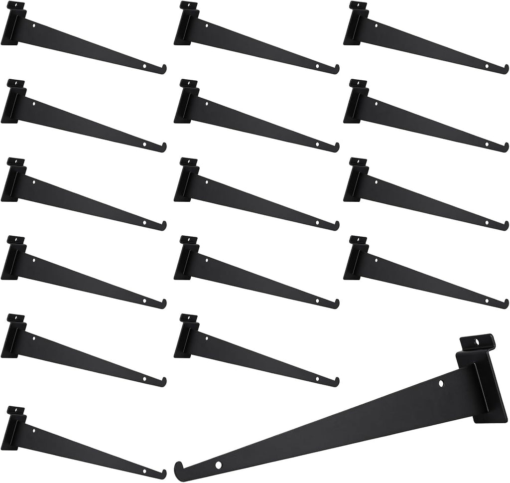 12 inch slatwall shelf bracket, slatwall accessories, heavy, main product view