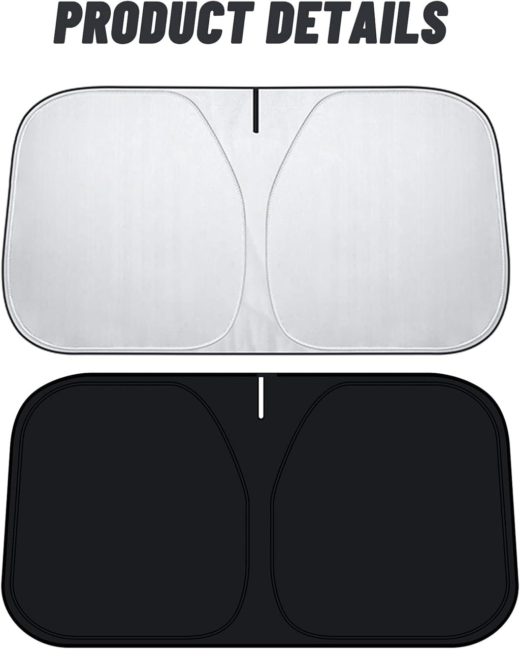 D-Lumina Windshield Sun Shade for Honda CR-V 2012-2016 CRV Accessories, Front Window Sunshade Sun Visor Protector Block UV Rays Heat, Foldable 2 Layers 210T Material