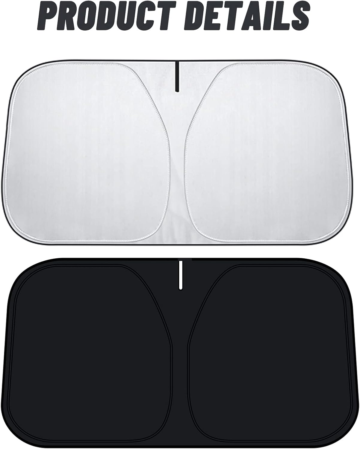 D-Lumina Windshield Sun Shade for Honda CR-V 2012-2016 CRV Accessories, Front Window Sunshade Sun Visor Protector Block UV Rays Heat, Foldable 2 Layers 210T Material