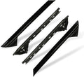 Nakkaa A-Pillar Molding Trim Kit Outer and Inner Trim Set Compatible with Explorer 2011-2019 Replaces 926-450 926-451 BB5Z7803137AA BB5Z7803145AA BB5Z7803136AA BB5Z7803144AA Left & Right