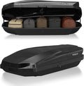 Rooftop Cargo Box,Rooftop Cargo Carrier Hard Shell with Security Keys, Waterproof Heavy Duty Roof Cargo Box, 70.08x34.57x14.53 Inches 21 Cubic Feet (Tool-Free Install) Black (B70)