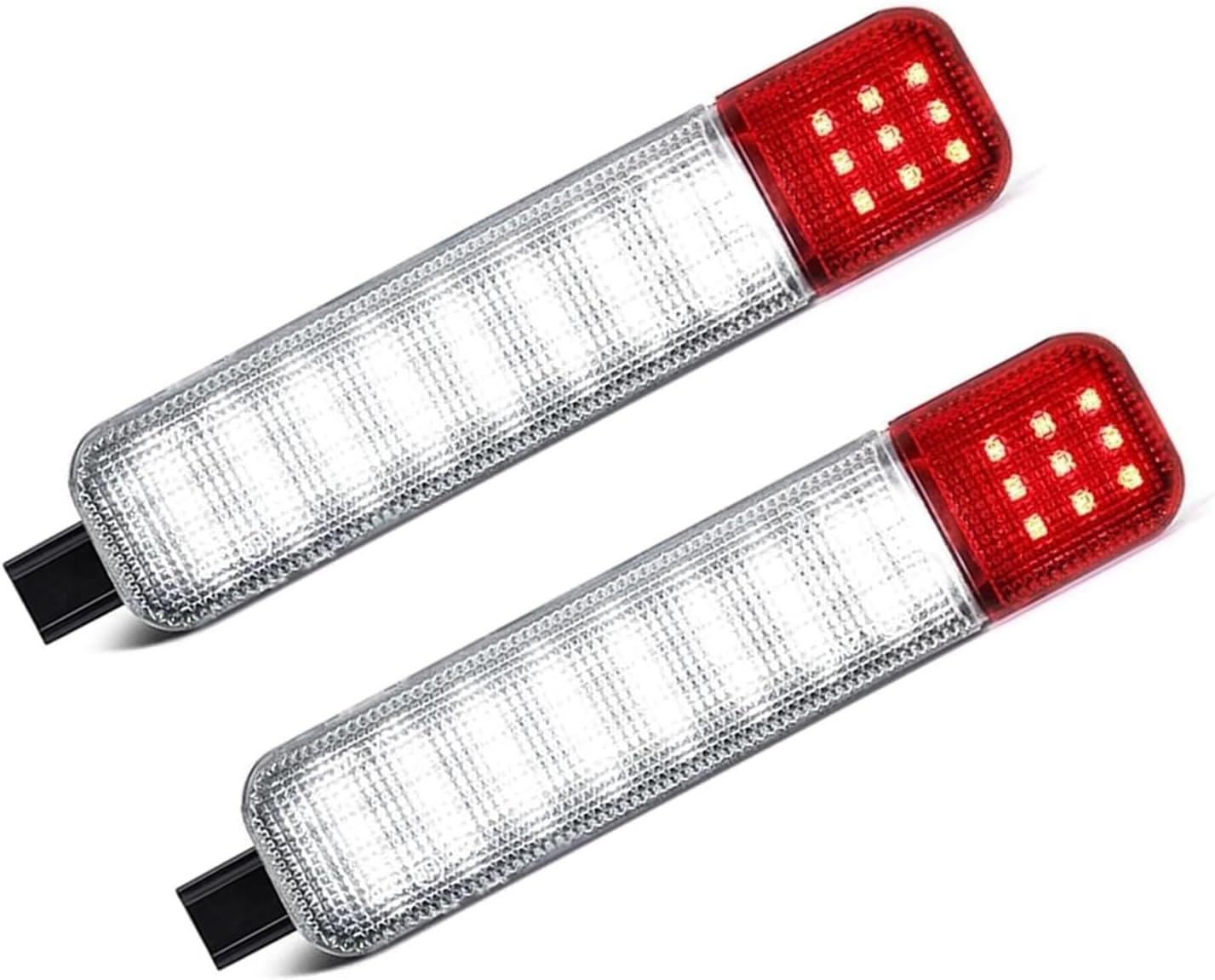 Interior LED Door Panel Lights, Super Bright Car Door Panel Warning Light, Replace OEM Number# 15021518,15021517, Compatible with Chevy Silverado GMC C/K, Sierra 1500 2500 3500 (White)