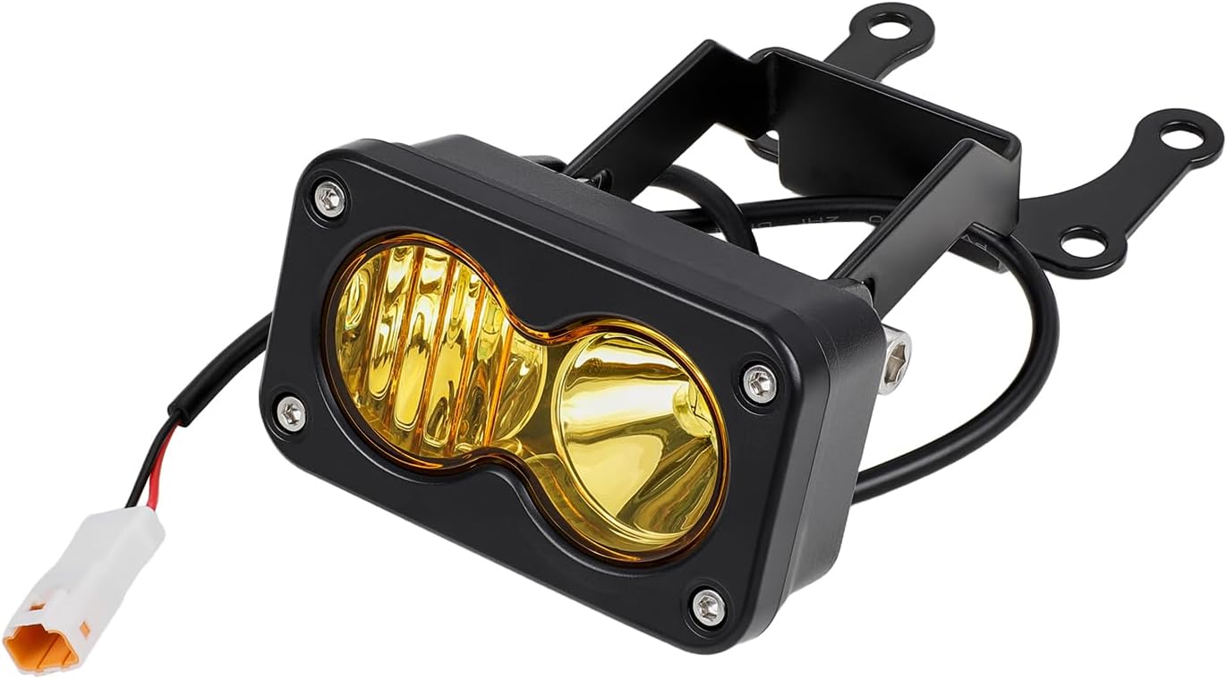 Headlight Kit for Talaria MX3 Taparia XXX X3 6000-6500K LED Light Bar Spot Flood Combo Bright Front Headlamp Motorcycle Dirt Bike Light with Mount Bracket Wiring Harness Yellow