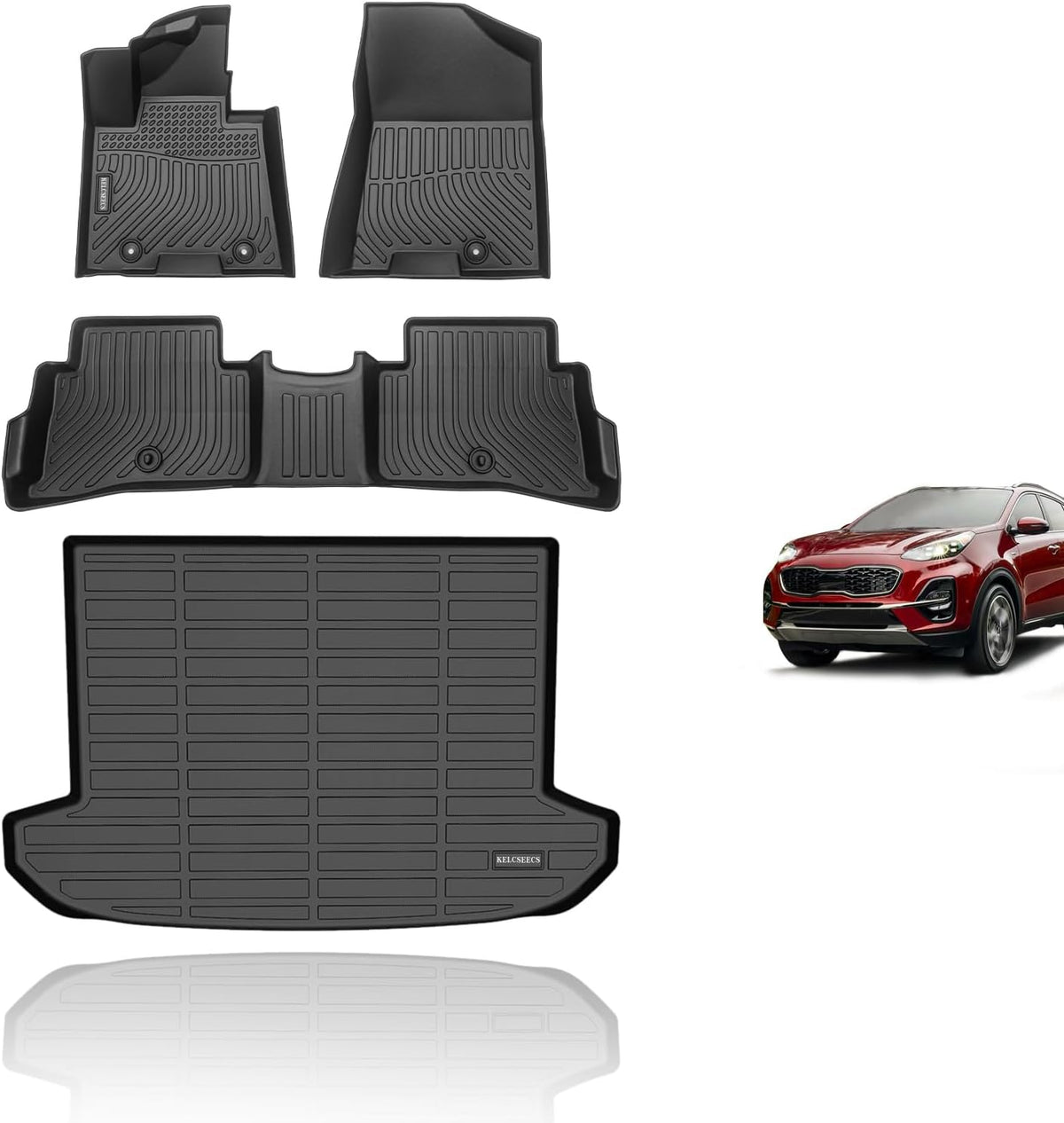 KELCSEECS® Floor Mats & Cargo Liner Fit