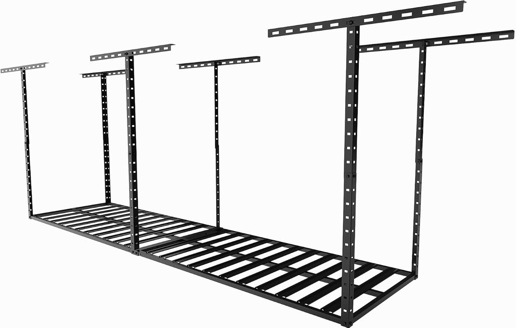 SunsGrove 2x8 Garage Storage Overhead Rack Organization, Adjustable Ceiling