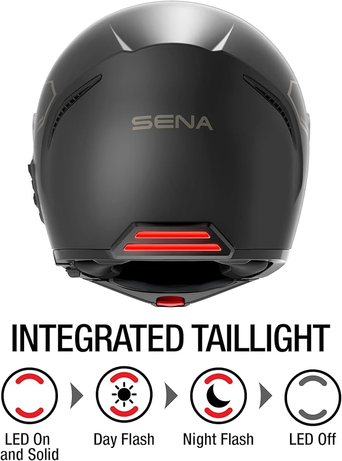 Sena Impulse DOT Flip Up Modular Bluetooth Helmet w/Sound by Harman Kardon Dual - Image 5