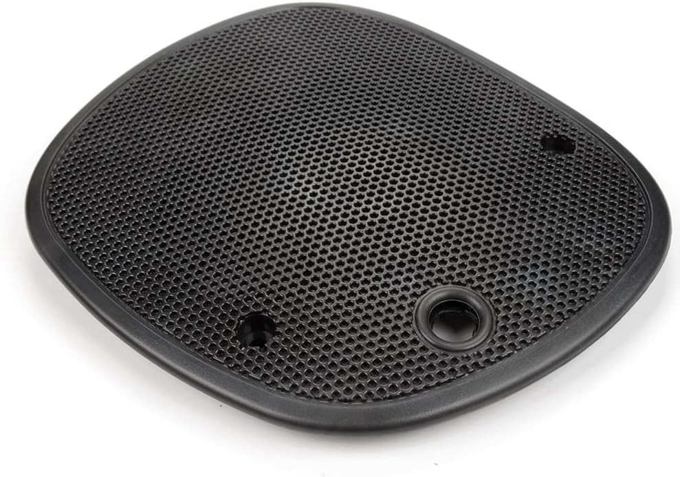 GRAND ORANGE 2PCS Front Speaker Grille Covers Compatible with Chevy Blazer S10 1998-2005, Fit Chevy S10 Pickup 1998-2004 Left & Right Black, 15046441 15046442