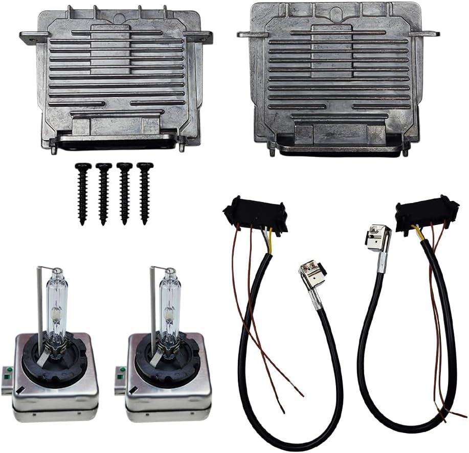 22840414 Xenon HID Headlight Ballast Control Unit W/Igniter D3S Bulb 89089352 Replacement For Maserati Quattroporte 2014 2015 2016 2017 Maserati Levante 2016-2020 13587843 13503432 SHL-2-2-2