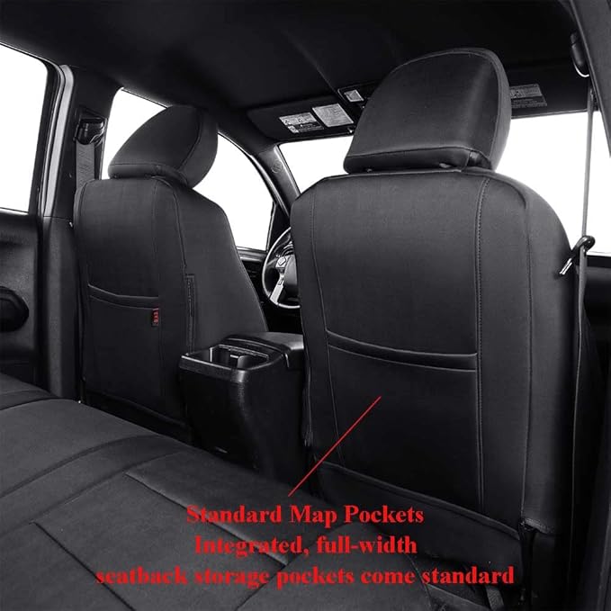 EKR Custom Fit Tacoma Neoprene Car Seat Covers - Image 3