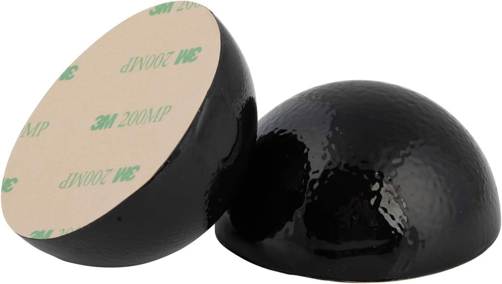 1" Dia Sorbothane Hemisphere Rubber Bumper Non-Skid Feet with Adhesive (...