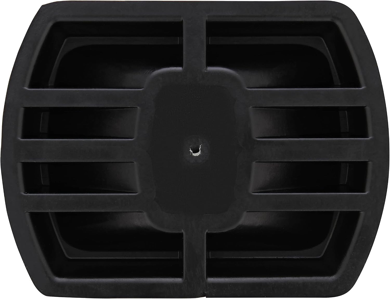 BISupply Trailer Wheel Chock for up to 6in Caster Wheel - 1pc Rubber Boat and RV Jack Block Jockey Trailer Wheel Dock