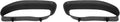 ALMULOO Tow Hook Bezel Kit Compatible with 2019-2024 Ram 1500 DT Front Bumper Tow Hook Cover Replacement for 68274701AA, 68274701AB Left & Right Side