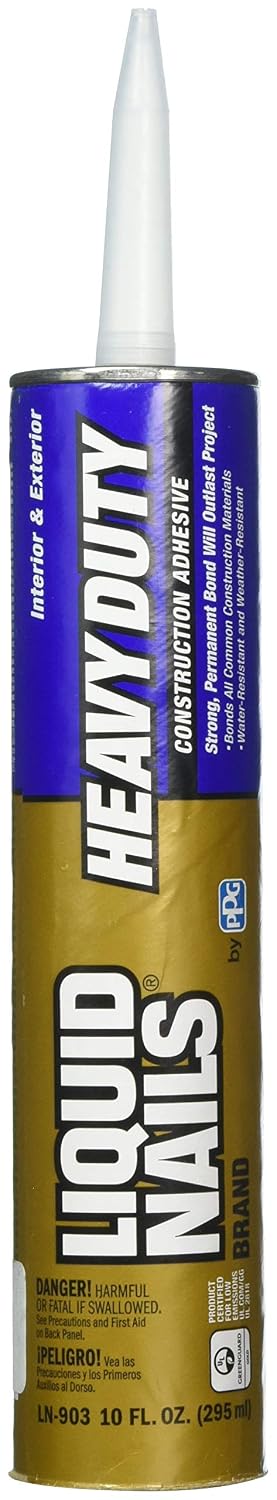 liquid nails ln-903 6 pack heavy duty construction, main product view