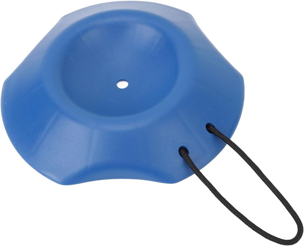 Alomejor Trailer Wheel Dock Chock ABS Trailer Jack Chock 4400 Lbs Load Capacity with Rope Handle Helps Reduce Sinking on Mud Sand Grass for RV Boat Utility