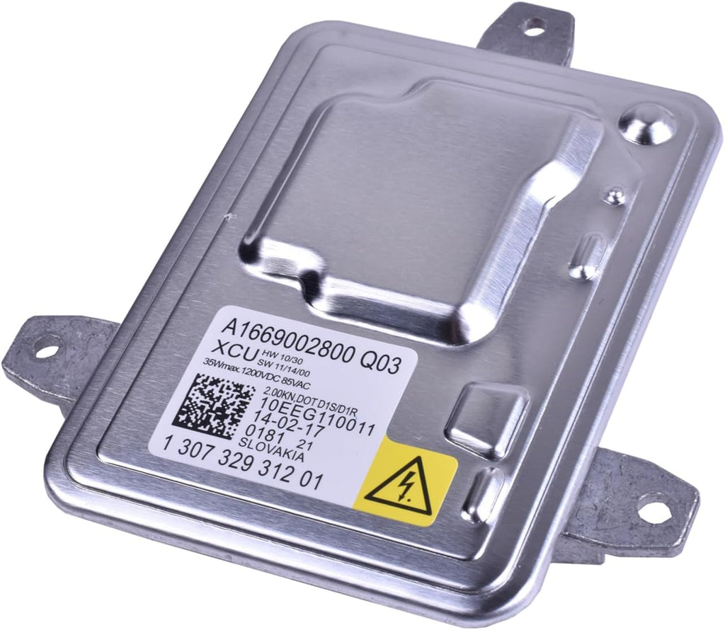 Xenon HID Headlight Ballast Module OE A1669002800 | Compatible with Mercedes-Benz, BMW, Volvo & Range Rover | Fits D1S/D1R
