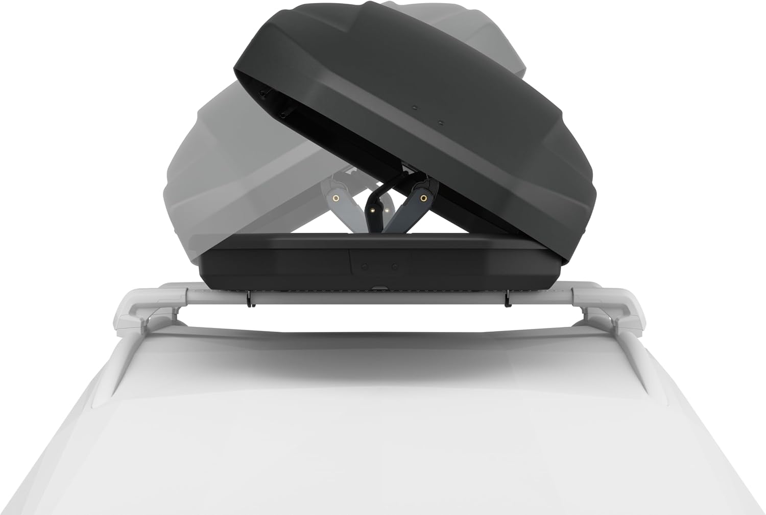 Thule Pulse 2 Aerodynamic roof Mounted Box, Size L, 16 cu ft, Dual-Sided Opening with Locks, Tool-Free Install, for SUVs, Trucks, Cars, EVs