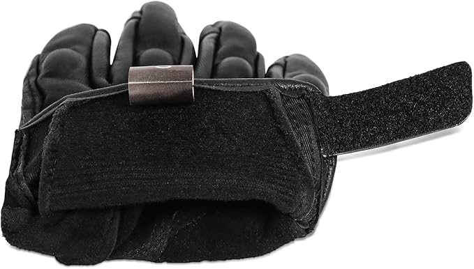 Full finger Goat Skin Leather Touch Screen Motorcycle Gloves Men/Women S - Image 6
