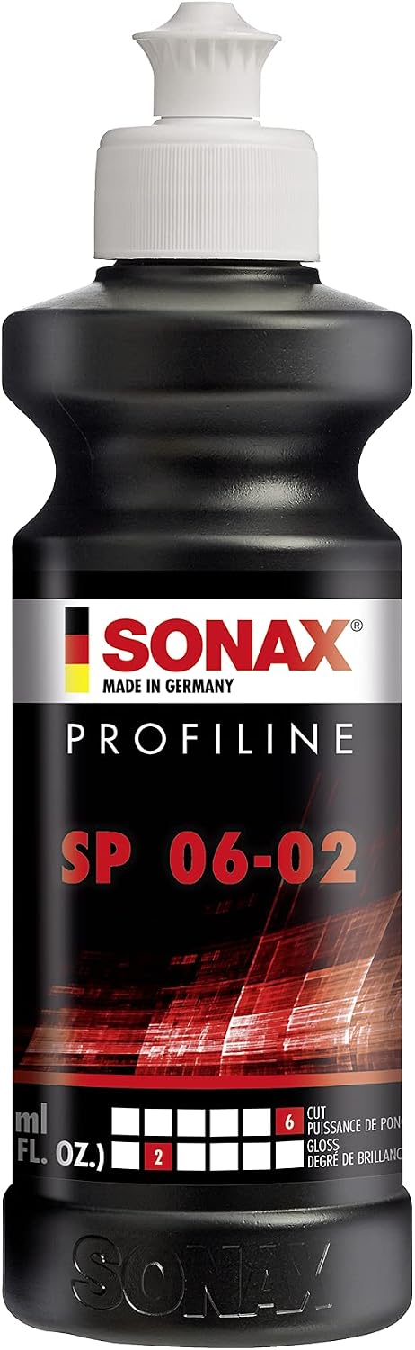 SONAX 03201410-544 Abrasive Paste/Polish, One Size | Abrasive paste with high abrasive content for rotary polishing machines.