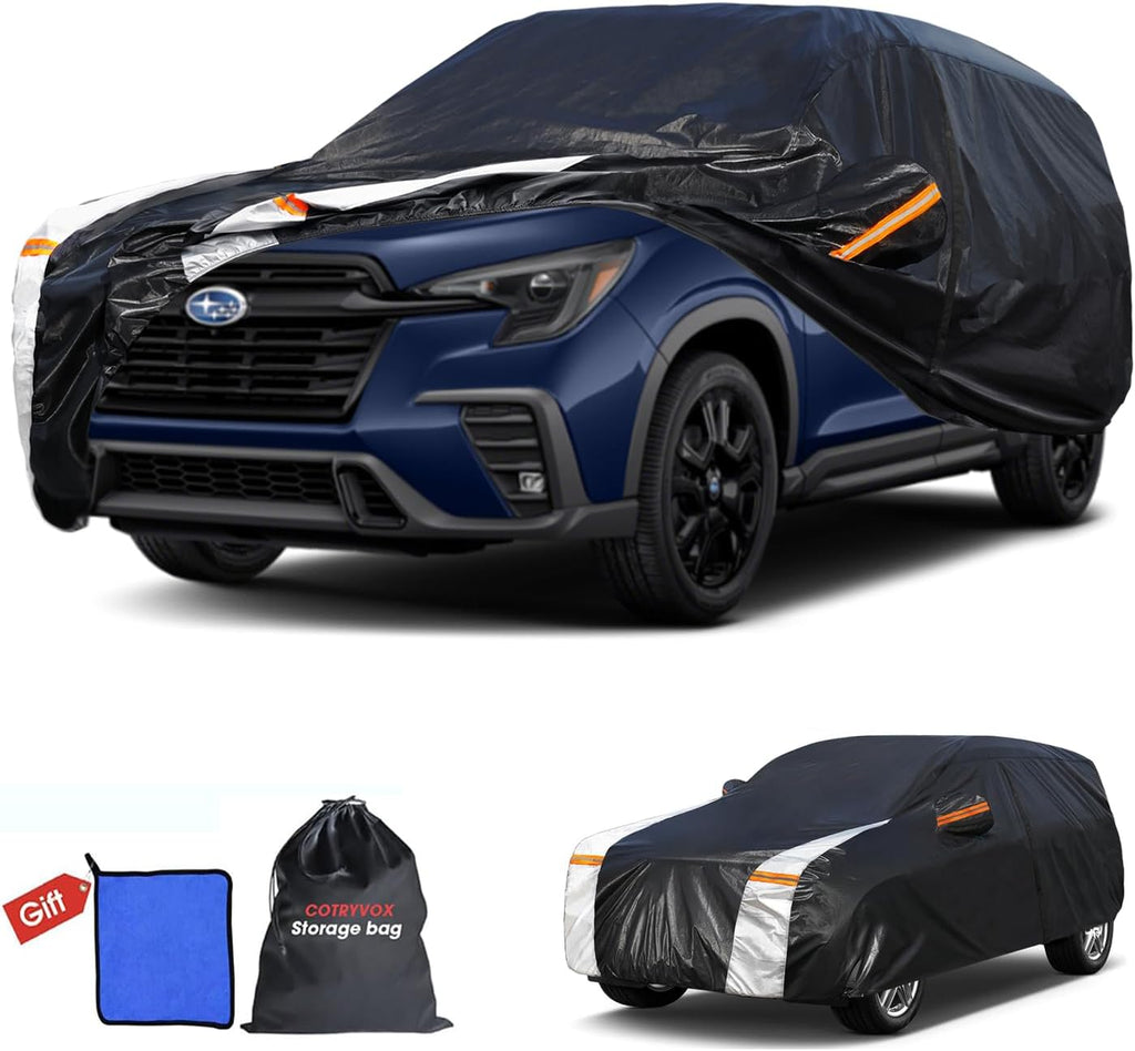Subaru Ascent Car Cover 100% Waterproof All Weather, Gift