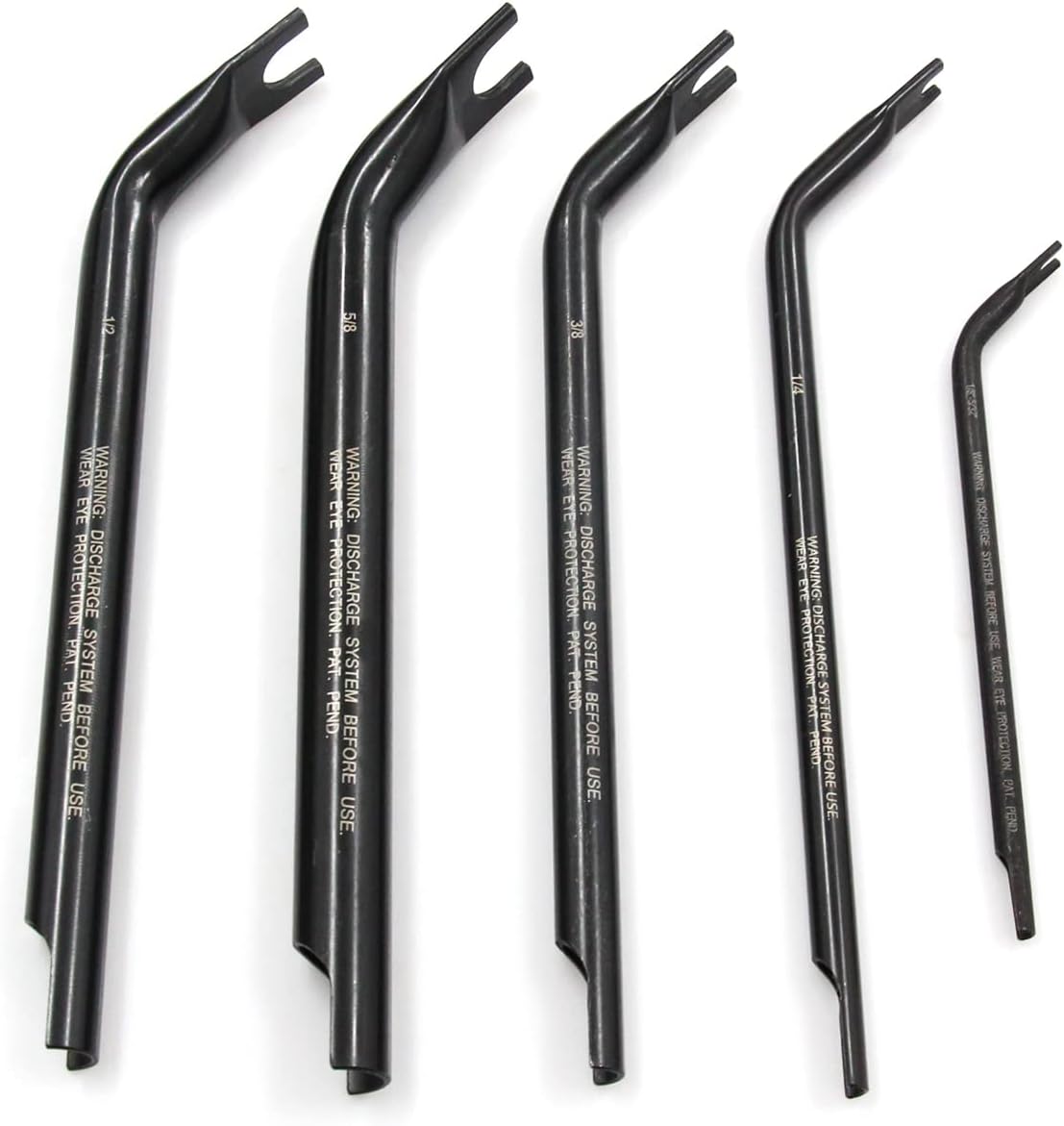 42400 double-ended air line disconnect tool set for showing dimensions